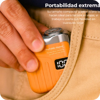Tu afeitado perfecto, en cualquier lugar - Afeitadora Portatil DEB-AB48