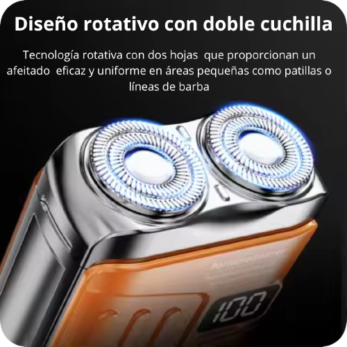 Tu afeitado perfecto, en cualquier lugar - Afeitadora Portatil DEB-AB48