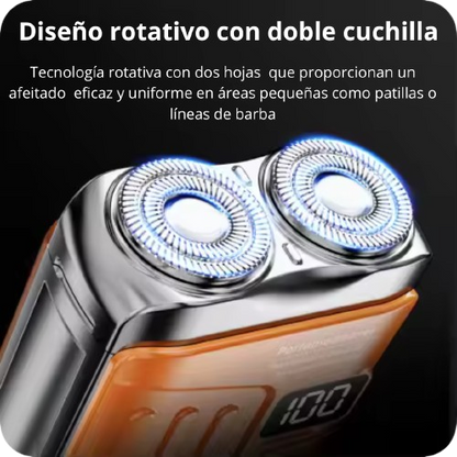 Tu afeitado perfecto, en cualquier lugar - Afeitadora Portatil DEB-AB48